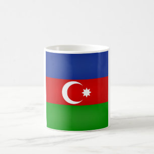 Taza De Café Bandera de Azerbaiyán de Guay
