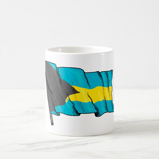 Taza De Café Bandera De Bahamas (Subido por el creador)