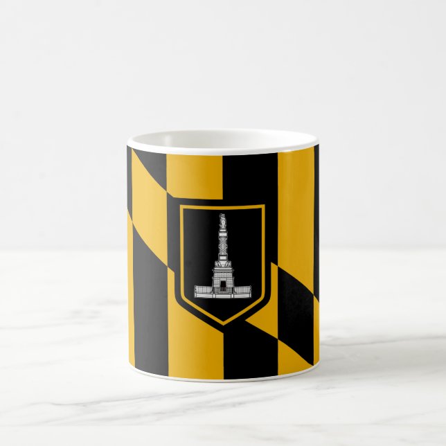 Taza De Café Bandera de Baltimore (Maryland, Estados Unidos) (Centro)