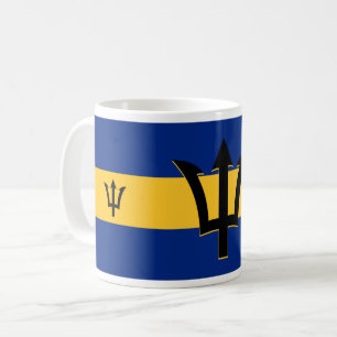 Taza De Café Bandera de Barbados