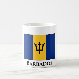 Taza De Café Bandera de Barbados