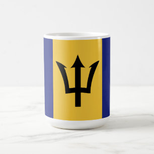 Taza De Café Bandera de Barbados