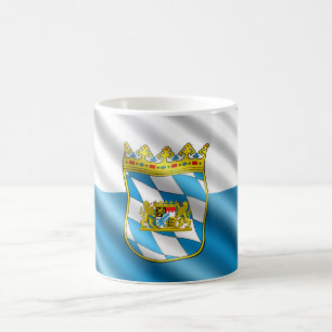 Taza De Café Bandera de Baviera