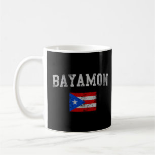Taza De Café Bandera de Bayamon Puerto Rico