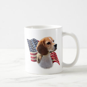 Taza De Café Bandera de Beagle