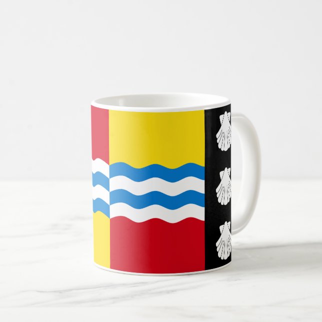 Taza De Café Bandera de Bedfordshire Coffee Mug (Anverso derecho)