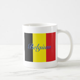 Taza De Café Bandera de Bélgica