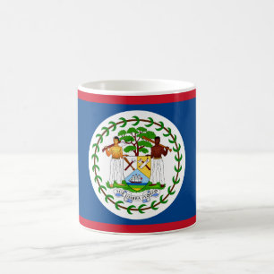 Taza De Café Bandera de Belice