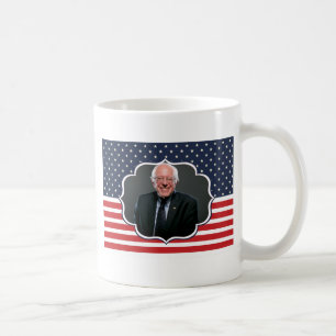 Taza De Café bandera de bernie sanders