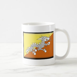 Taza De Café Bandera de Bhután