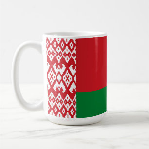 Taza De Café Bandera de Bielorrusia