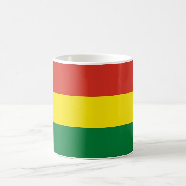 Taza De Café Bandera de Bolivia (Bolivia) (Centro)