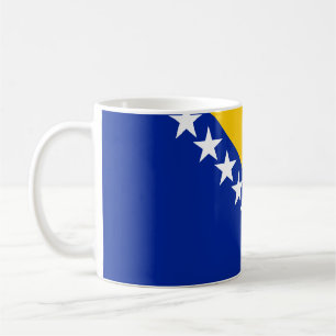 Taza De Café Bandera de Bosnia y Herzegovina