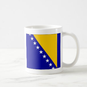 Taza De Café Bandera de Bosnia y Herzegovina