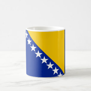 Taza De Café Bandera de Bosnia y Herzegovina