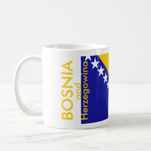 Taza De Café BANDERA de Bosnia y Herzegovina