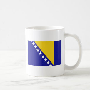 Taza De Café Bandera de Bosnia y Herzegovina