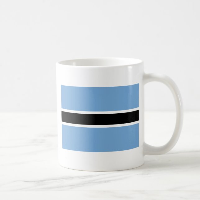 Taza De Café Bandera de Botswana (Derecha)