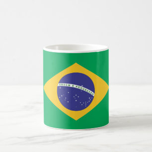 Taza De Café Bandera de Brasil
