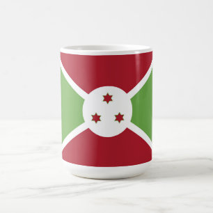 Taza De Café Bandera de Burundi