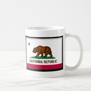 Taza De Café Bandera de California