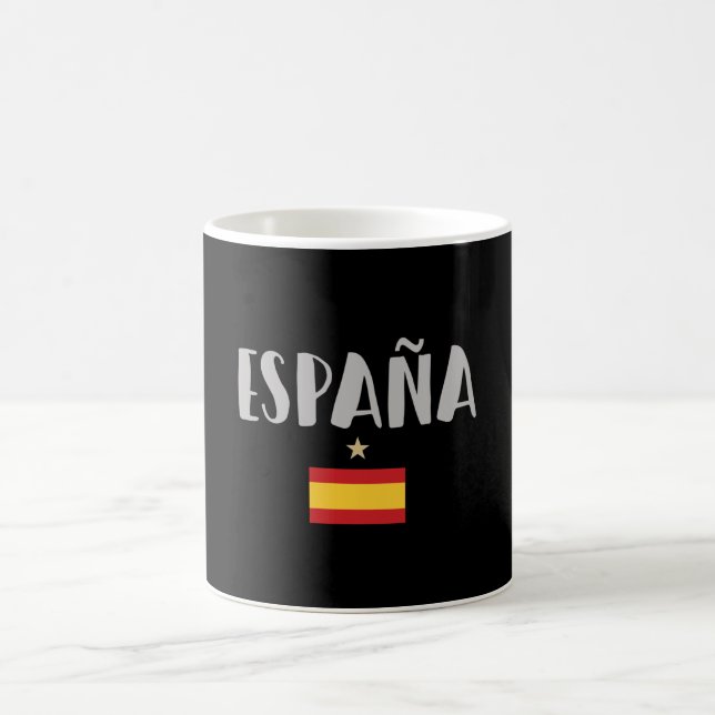 Taza De Café Bandera de camiseta de hinchas de fútbol de España (Centro)