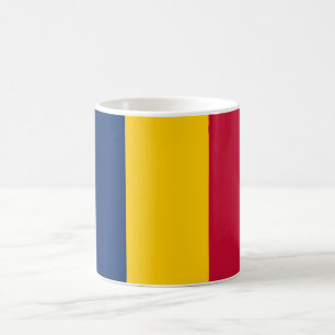 Taza De Café Bandera de Chad (país africano)