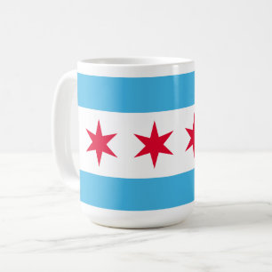 Taza De Café Bandera de Chicago