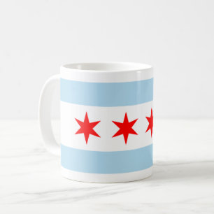 Taza De Café Bandera de Chicago (Illinois)