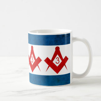 Taza De Café Bandera de Chicago/taza de café oriental de la