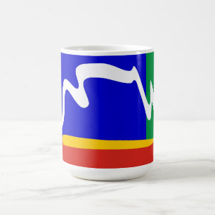 Taza De Café bandera de ciudad del cabo