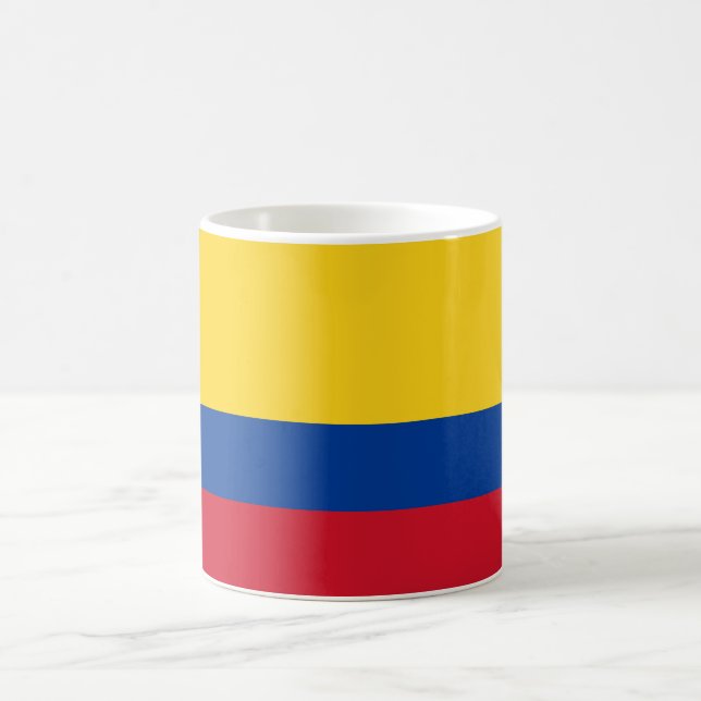 Taza De Café Bandera de Colombia (Colombia) (Centro)