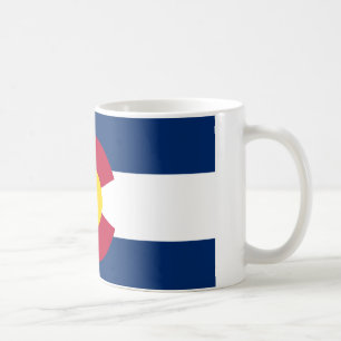 Taza De Café Bandera de Colorado