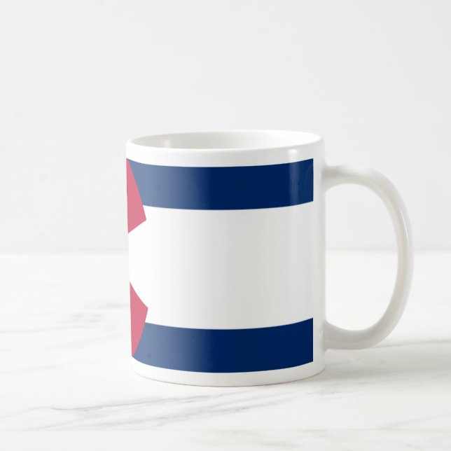 Taza De Café Bandera de Colorado (Derecha)