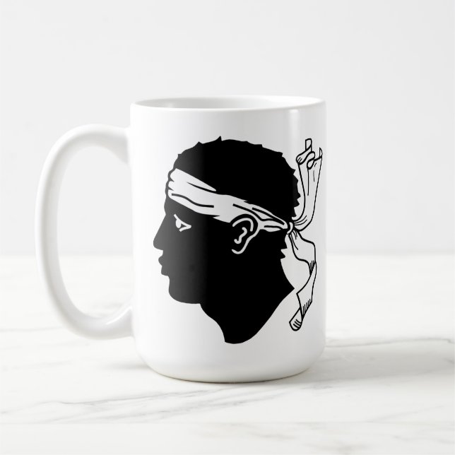 Taza De Café Bandera de Córcega (Izquierda)