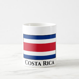 Taza De Café Bandera de Costa Rica
