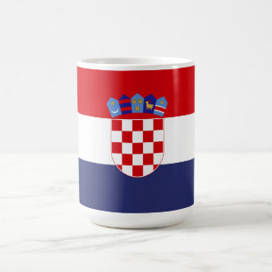 Taza De Café Bandera de Croacia