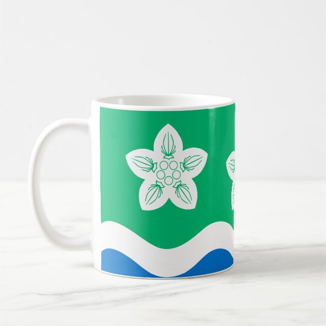 Taza De Café Bandera de Cumberland Coffee Mug (Izquierda)