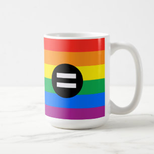 Taza De Café Bandera de Derechos Gay