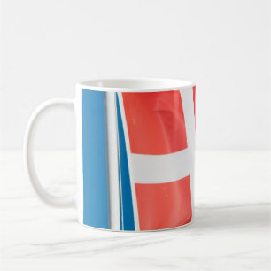 Taza De Café Bandera de Dinamarca