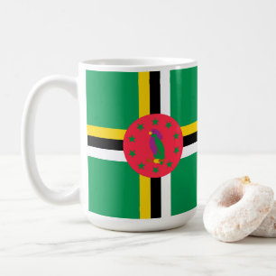 Taza De Café Bandera de Dominica