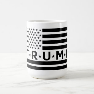 Taza De Café Bandera de Donald Trump 2024 para recuperar a Esta