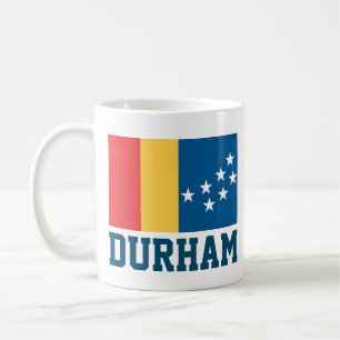Taza De Café Bandera de Durham, Carolina del Norte