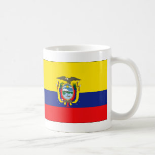 Taza De Café Bandera de Ecuador