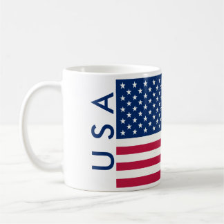 TAZA DE CAFÉ BANDERA DE EE.UU.