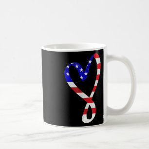 Taza De Café Bandera De Eeuu Mem De Las Fuerzas Armadas Del Cor