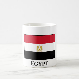 Taza De Café Bandera de Egipto (Egipto)