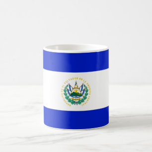 Taza De Café Bandera de El Salvador