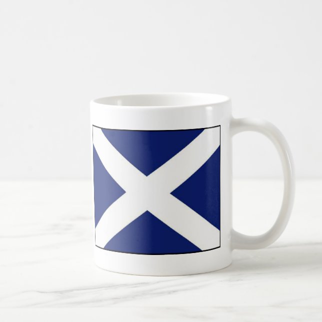 TAZA DE CAFÉ BANDERA DE ESCOCIA (Derecha)