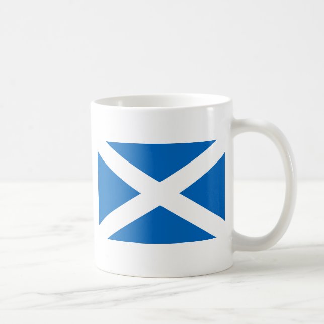 Taza De Café Bandera de Escocia (Derecha)